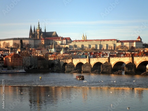 Prague Tourism Bridge