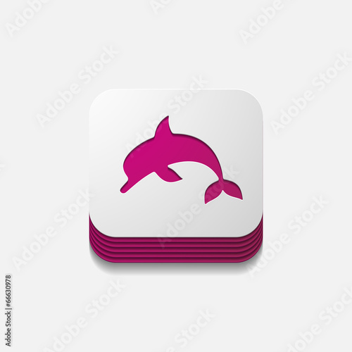 square button: dolphin