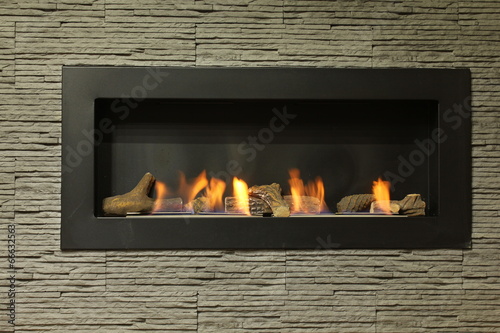 interior fireplace