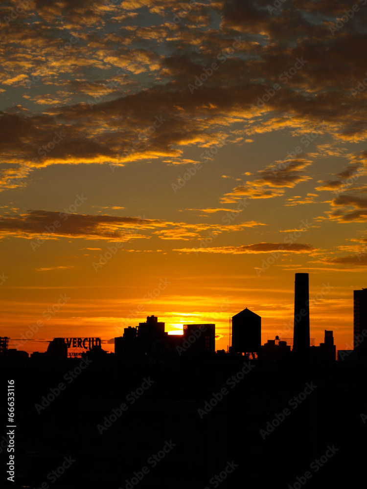New York City Water Tower Sunrise-11