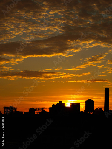 New York City Water Tower Sunrise-13