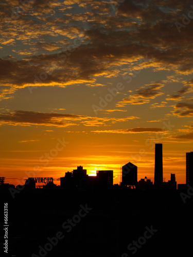 New York City Water Tower Sunrise-11