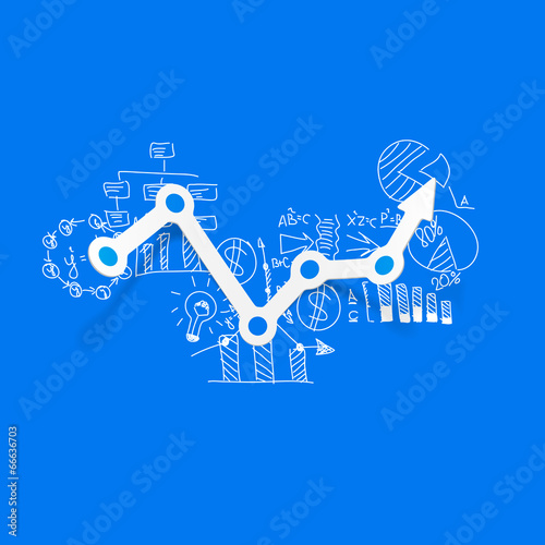 Drawing business formulas: chart