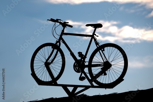 Fototapeta Naklejka Na Ścianę i Meble -  Bicycle display