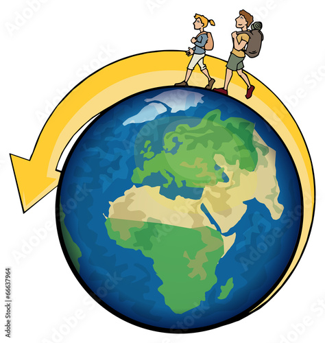 Hike around the world
