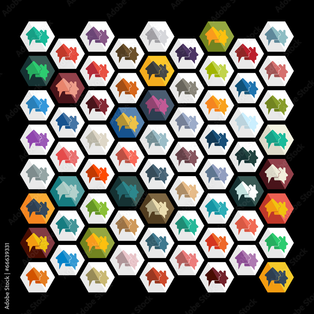 Flat design: bubble Flat design: bubble