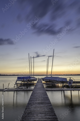 Boats at Sunset