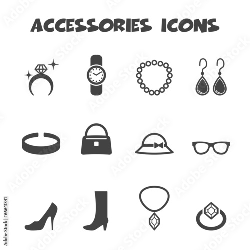 accessories icons