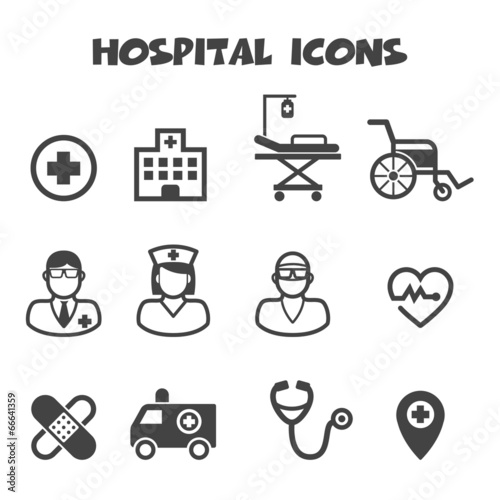 hospital icons