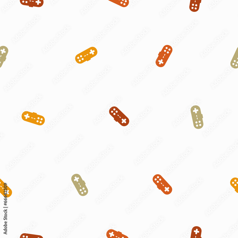 seamless background: joystick