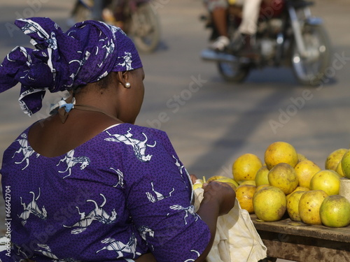 Vida cotidiana en Cotonu (Benín)