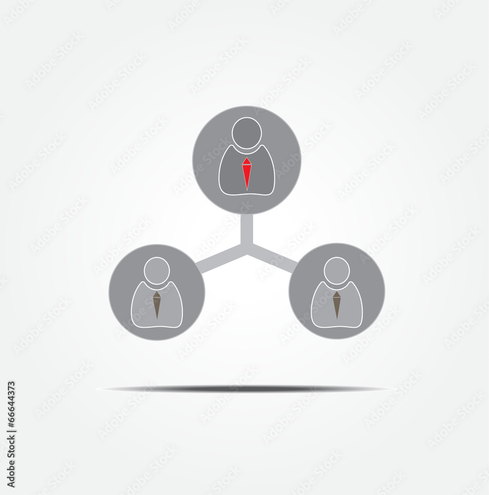 People connecting icon People connecting icon
