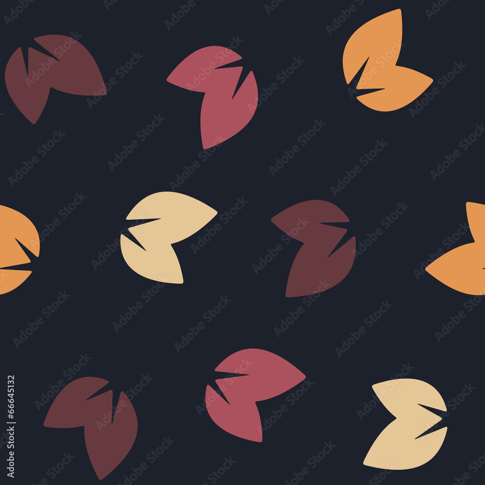 seamless background: leaf seamless background: leaf