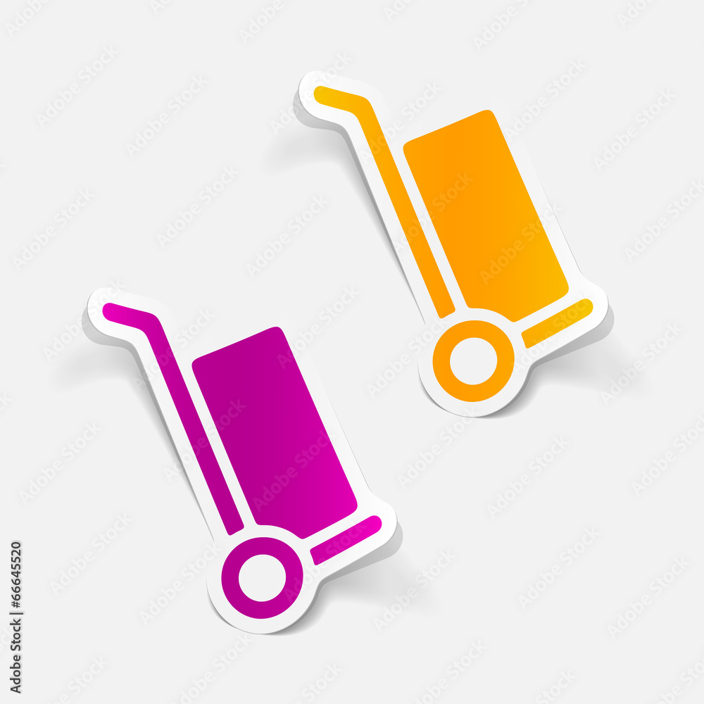 realistic design element: trolley realistic design element: trolley