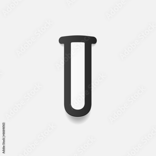 realistic design element: tube