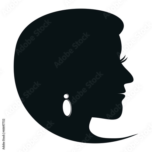 lady with earring