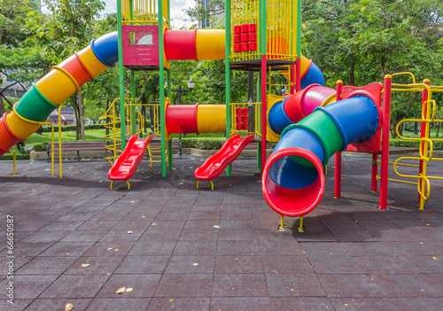 Playground at public park