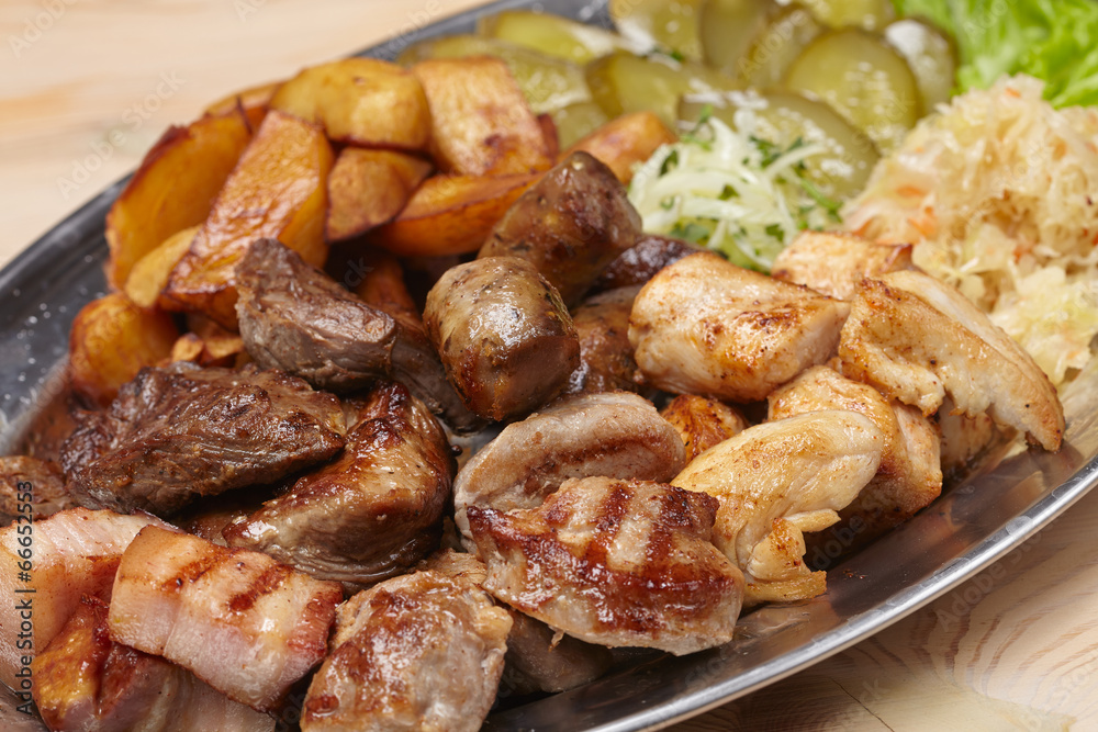 meat with cabbage and potatoes meat with cabbage and potatoes