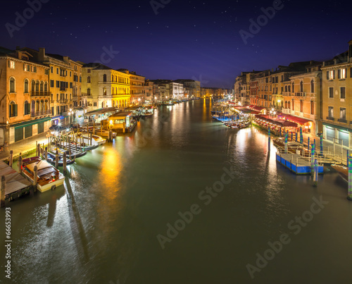 Grand Canal at night  Venice