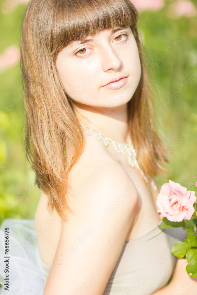 Fototapeta premium Outdoor fashion portrait