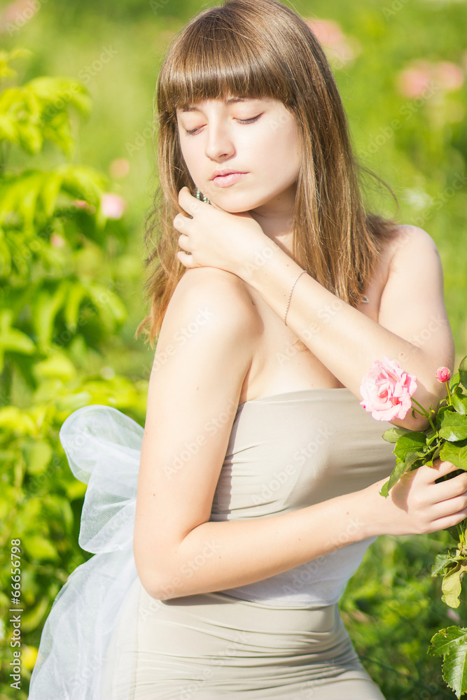 Outdoor fashion portrait Outdoor fashion portrait
