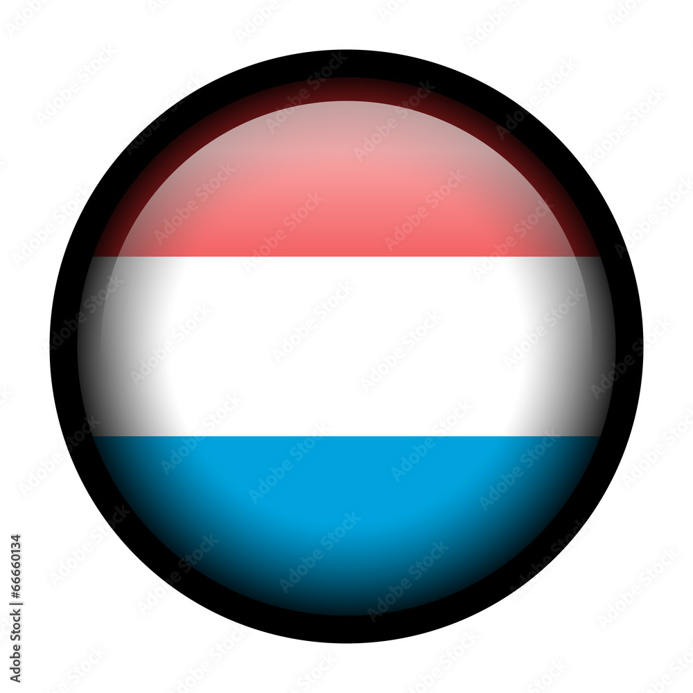 Flag button - Luxembourg Flag button - Luxembourg