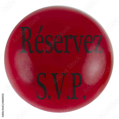 réservez S.V.P. photo