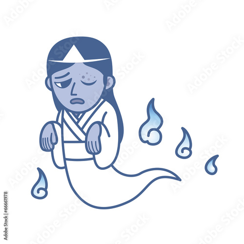 女性の幽霊