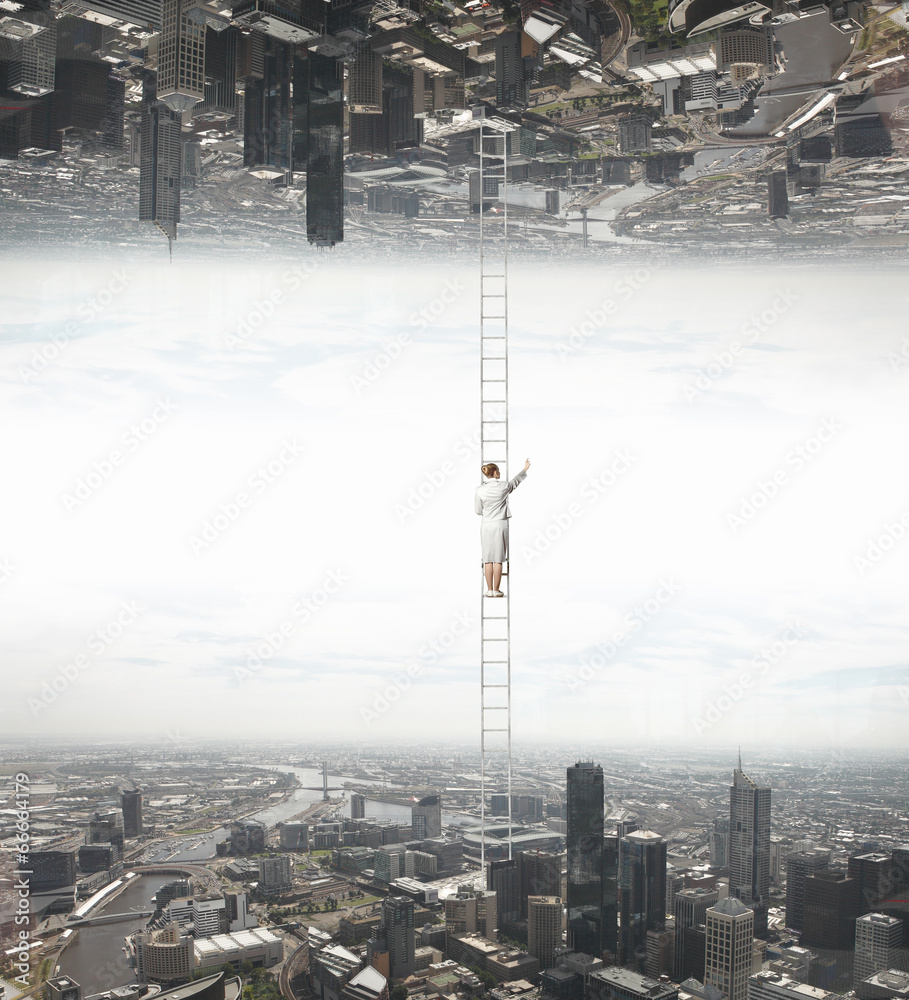 Fototapeta premium Parallel worlds
