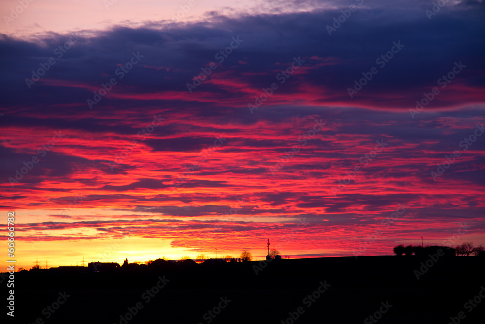 Fototapeta premium Sonnenuntergang