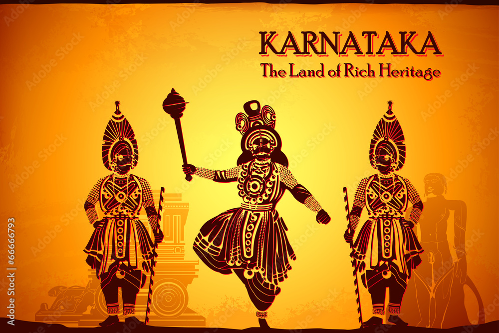 Fototapeta Kultura Karnataka