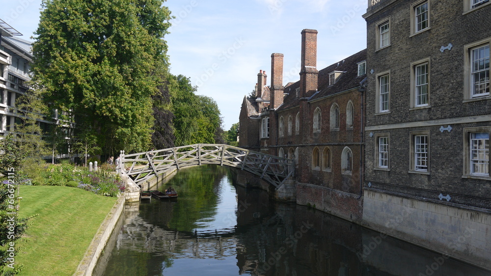 Mathematical Bridge in Cambridge