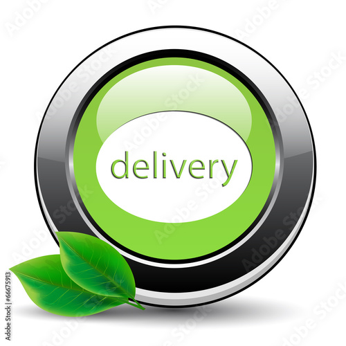 Green free delivery  button