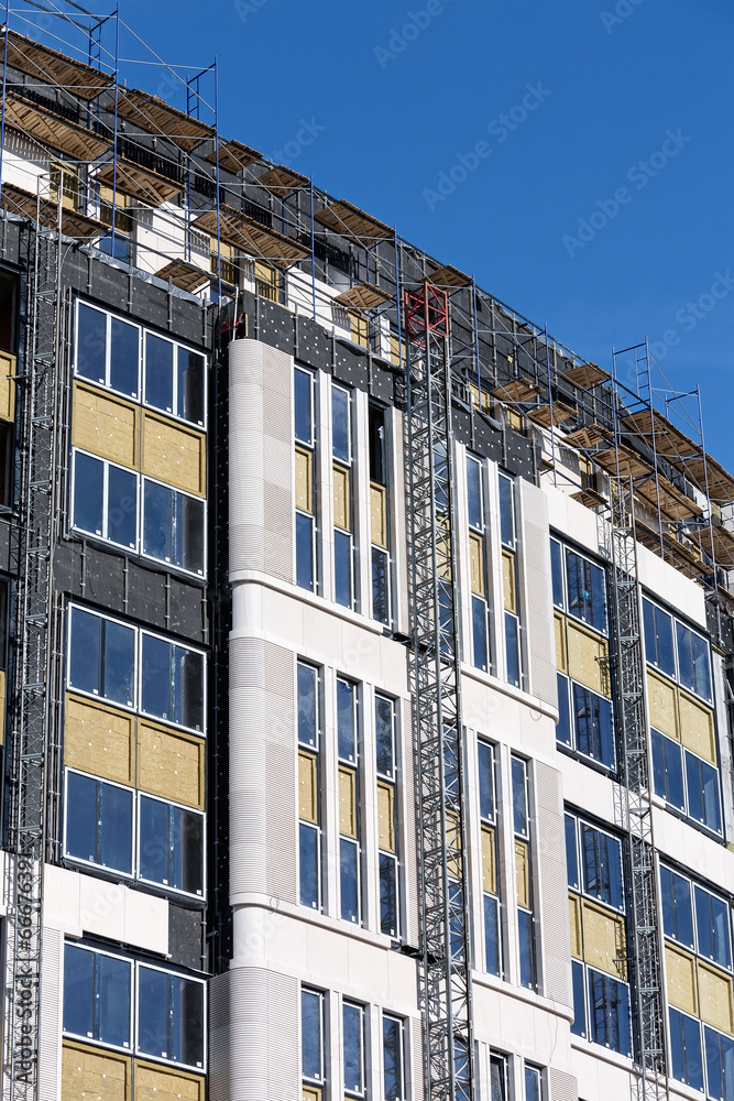 Obraz premium High-rise under construction