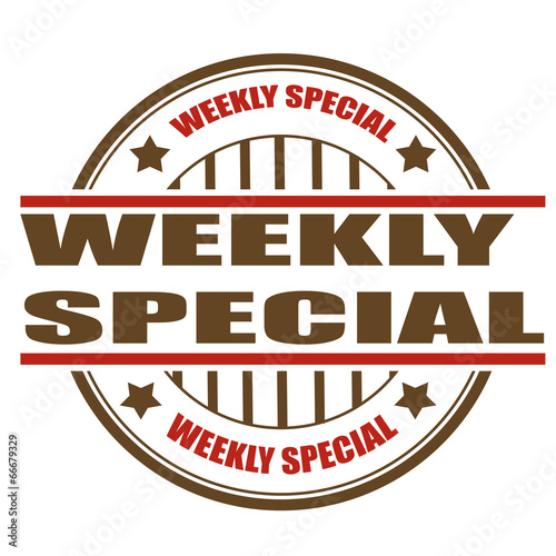 weekly special stamp