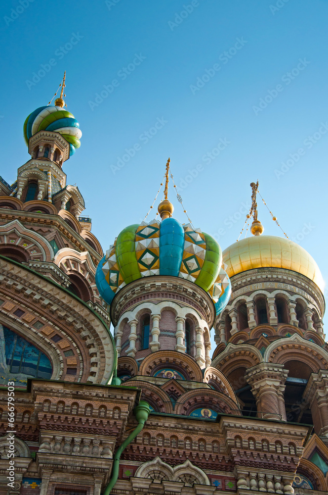 Savior on Blood Cathedral in St Petersburg