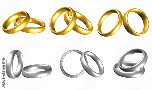 Gold rings