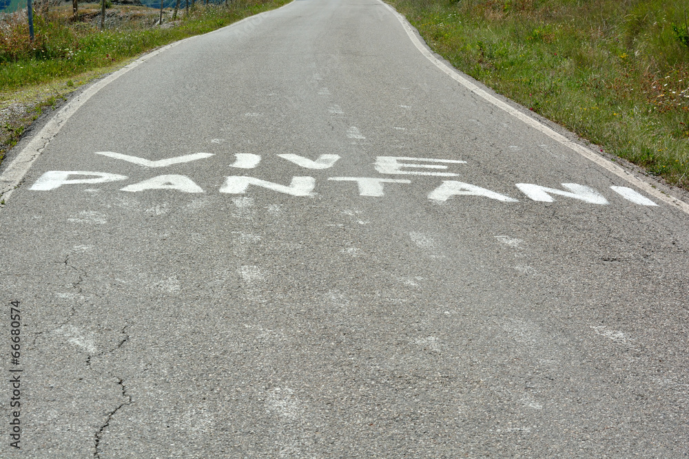 Obraz premium strada a pantani