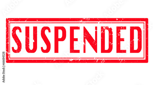 Foto suspended stamp