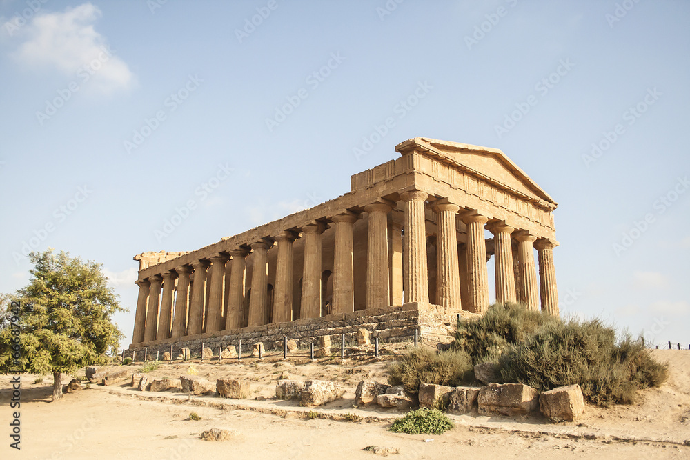 Temple of Concordia, Valley of the Temples, Agrigento, Sicily, I