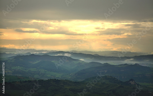 Landscape. San Marino