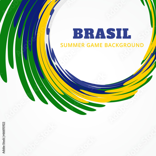 vector brazil design