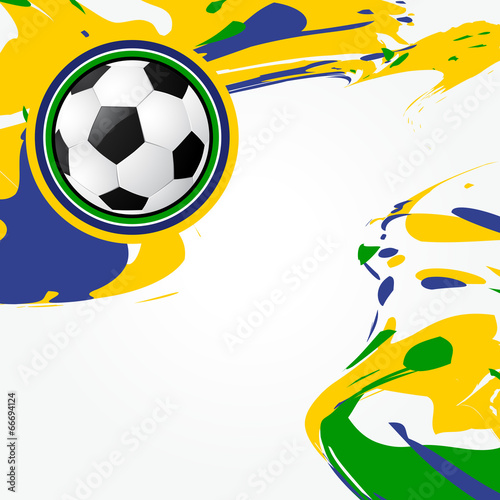 abstract soccer game design
