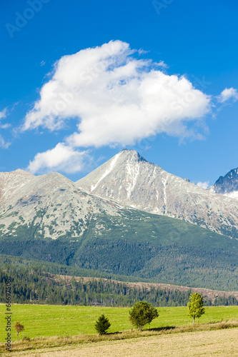 Krivan Mountain and Western part of High Tatras, Slovakia