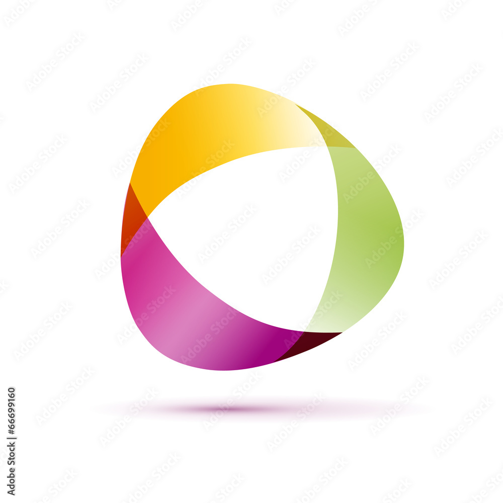 Vector logo abstract shape Vector logo abstract shape