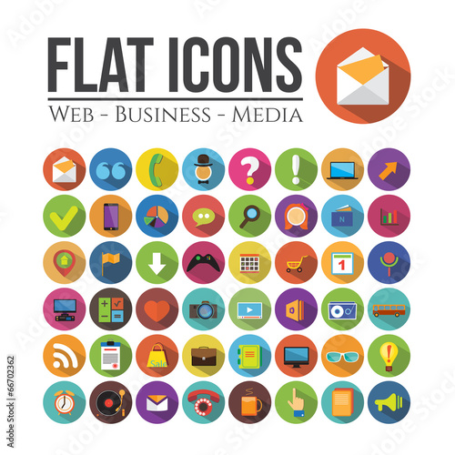 Flat icons