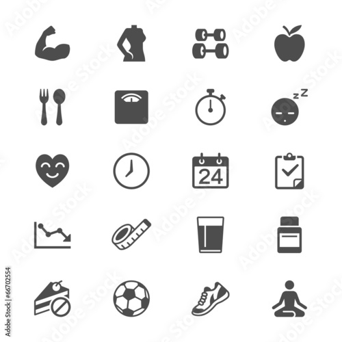 Health care flat icons