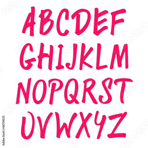 Comic Felt Pen Type