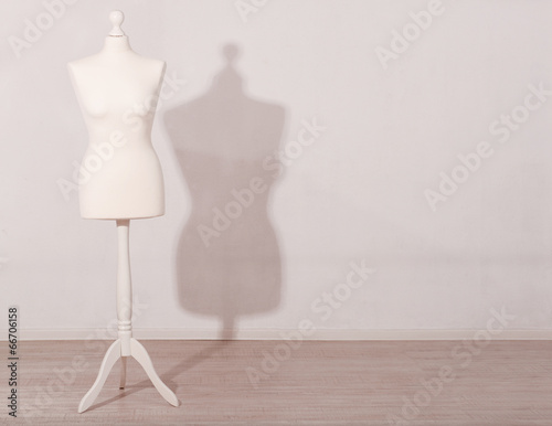 Mannequin in room