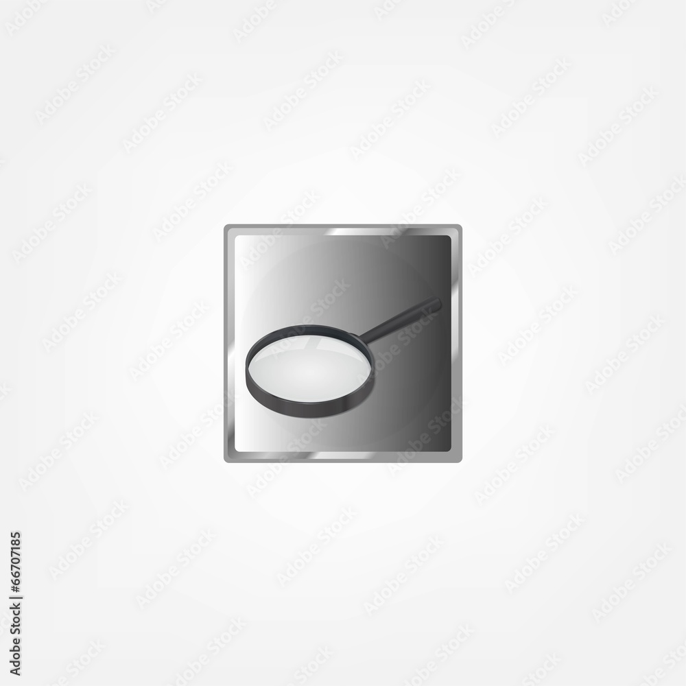 Magnifying glass isolated on white background Magnifying glass isolated on white background